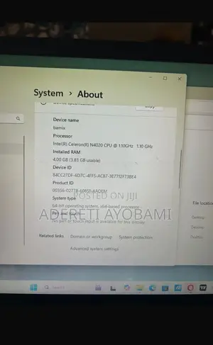 Laptop Asus Vivobook 15 4GB Intel Celeron SSD 500GB