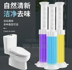 Automatic Toilet Cleaning Gel Stamp, Antibacterial Bathroom Freshener.
