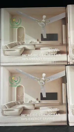 56” Ac/Dc Ceiling Fan Cleanbill