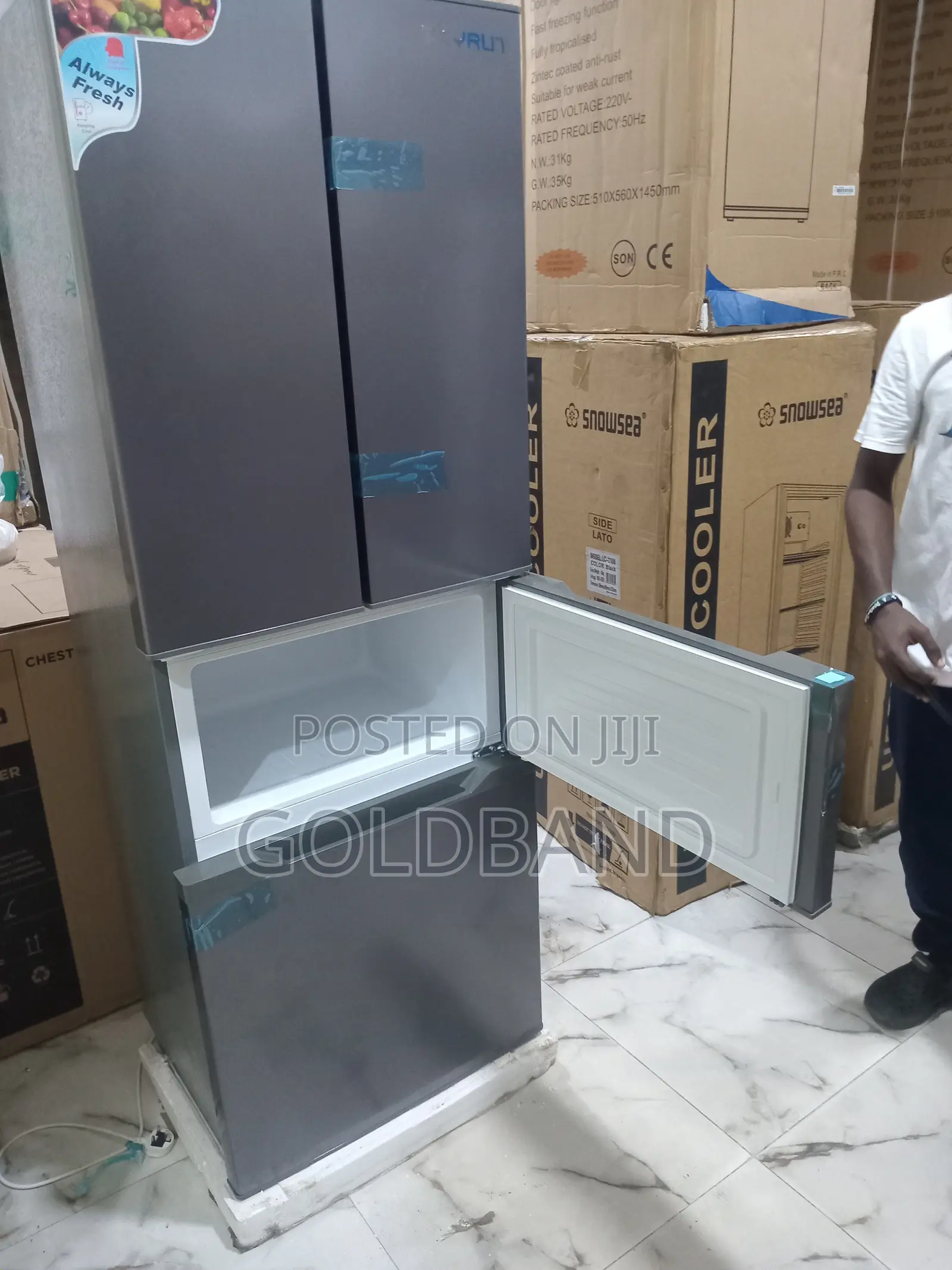 Skyrun BCD-330hc 330l Fast Cooling Fridge