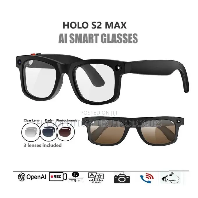 S2 Smart Ai Glasses With Video Camera Recording