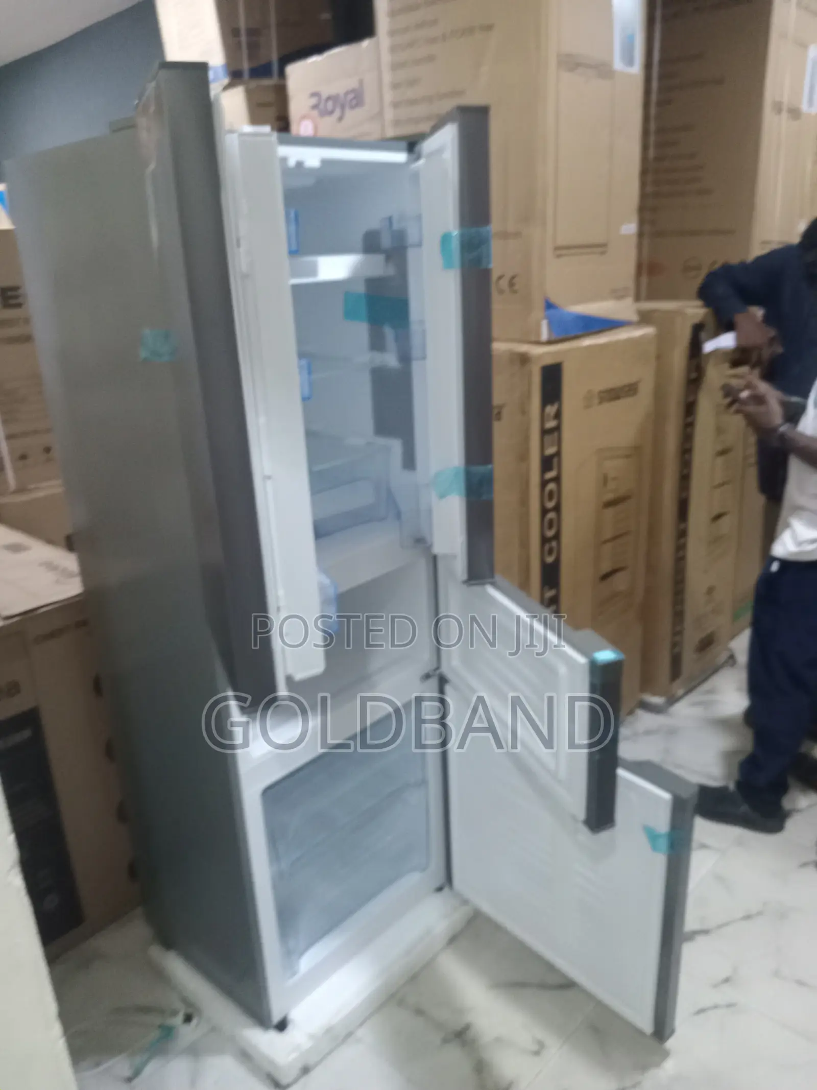 Skyrun BCD-330hc Large Storage Multi Door Fridge