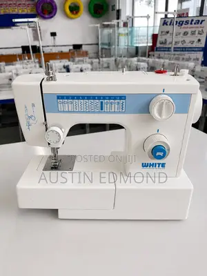 White Japanese Heavy Duty Sewing Machine