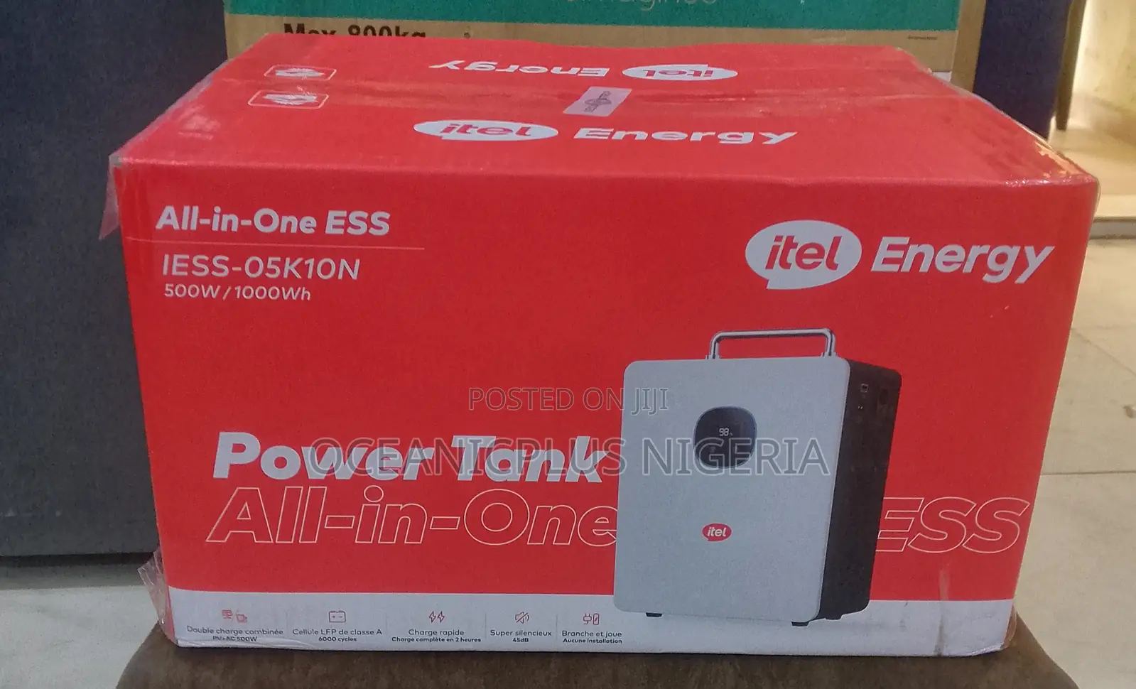 Itel Powertank Compact Solar Energy Storage Unit