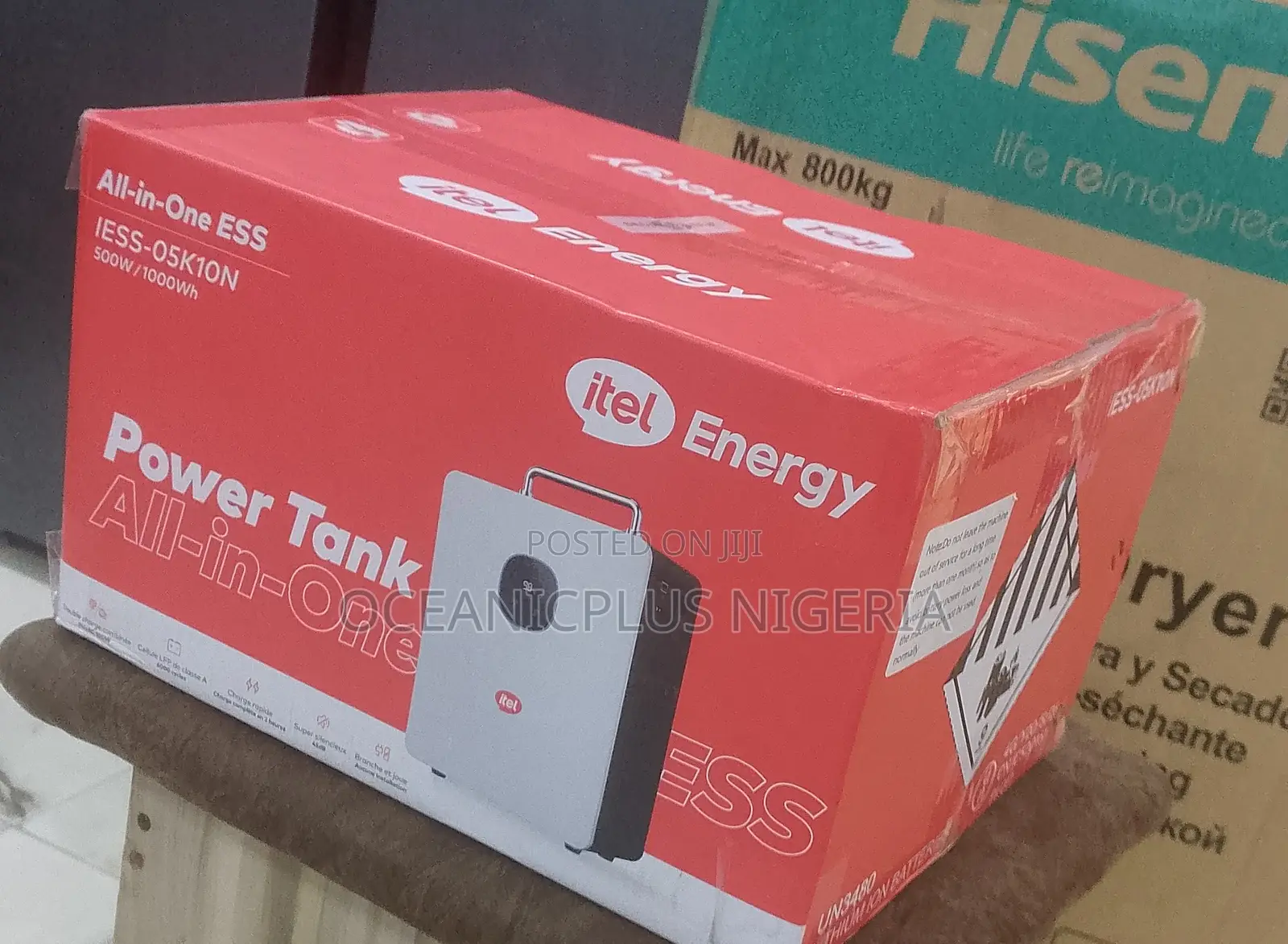 Itel Powertank Compact Solar Energy Storage Unit