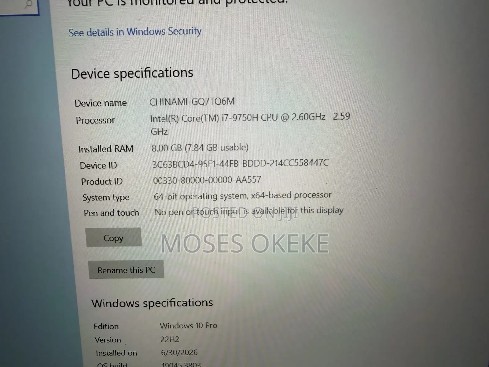 Laptop HP Pavilion 15 16GB Intel Core i7 SSD 512GB