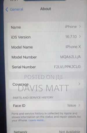 Apple iPhone X 64 GB White