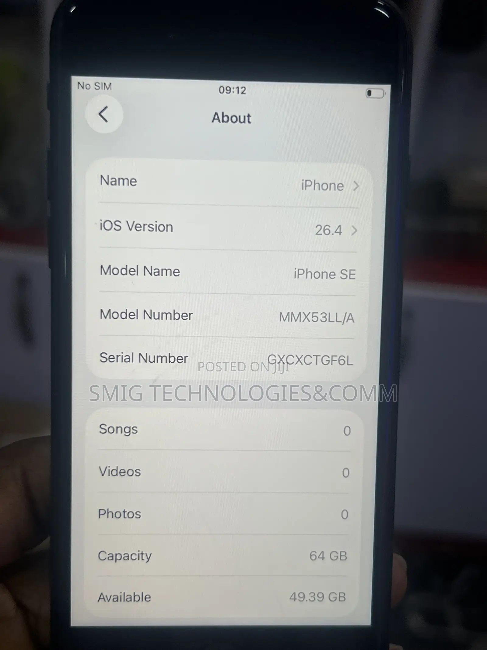 Apple iPhone SE (2022) 64 GB