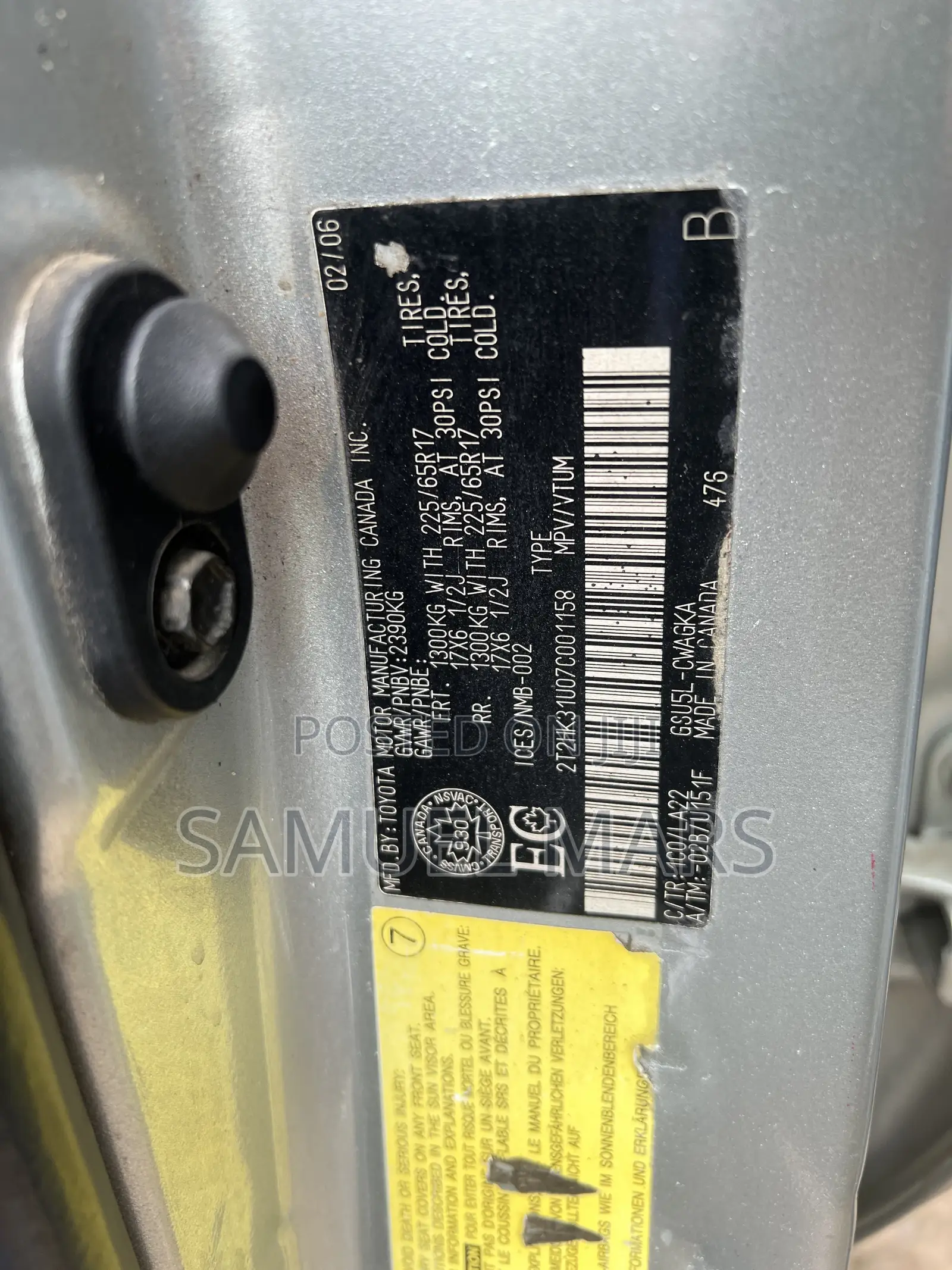 Lexus RX 350 2007 Silver