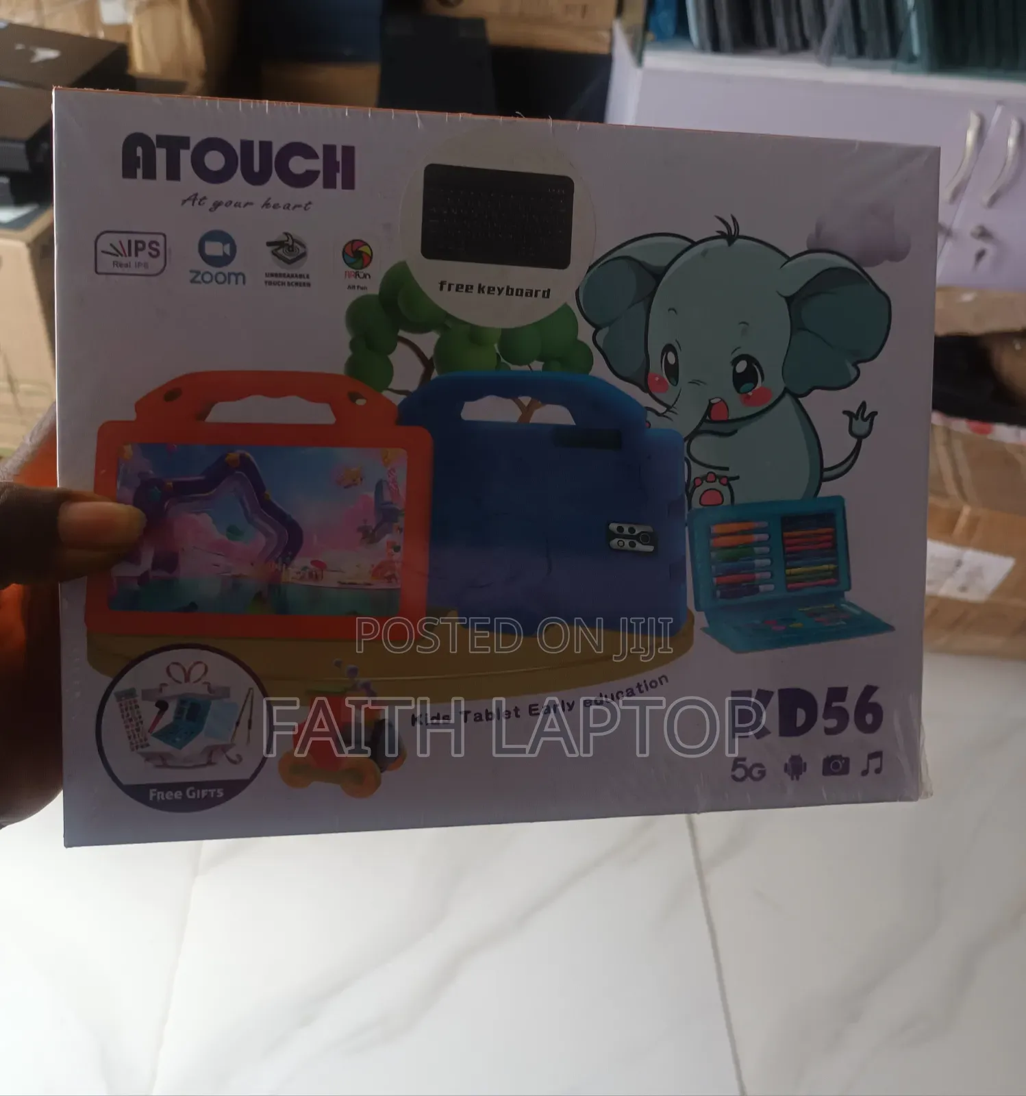 New Atouch KD56 256 GB Black