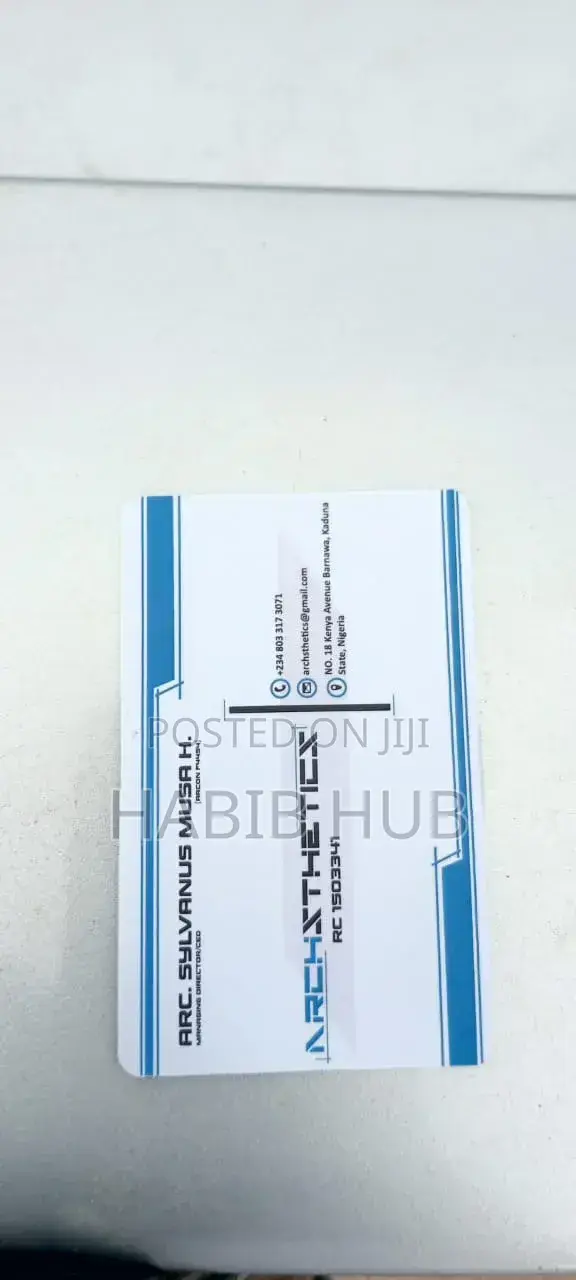 Emboss Business Card