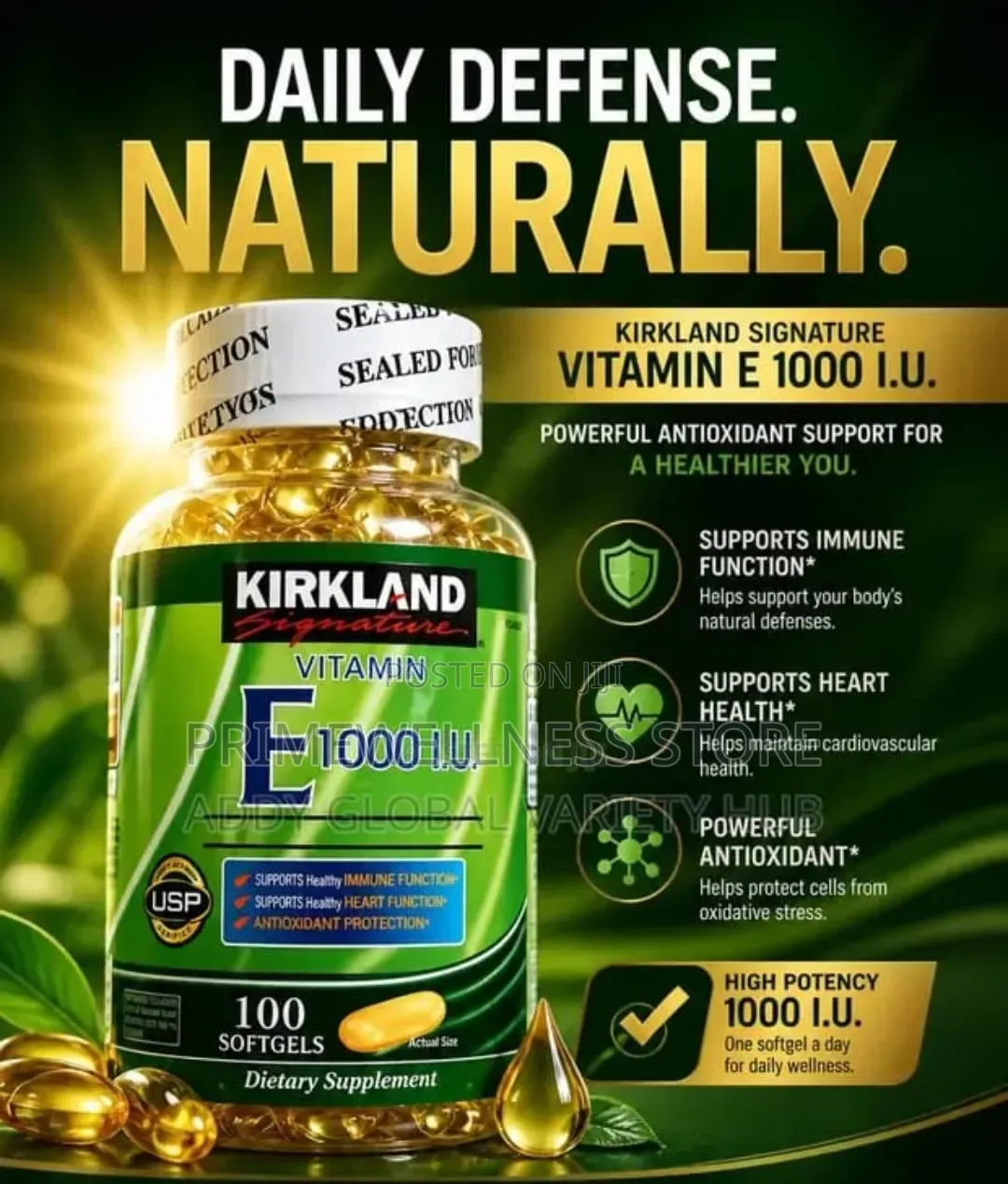 Vitamin E 1000iu