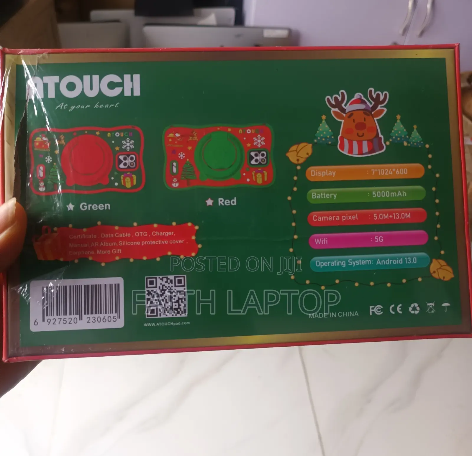 New Atouch KS43 256 GB Black