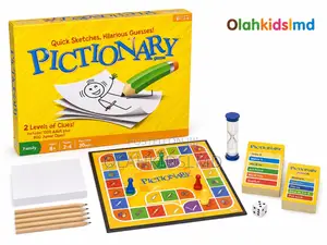 Pictionary Game – Quick Sketch Guess Family Board Game (2-4 Player