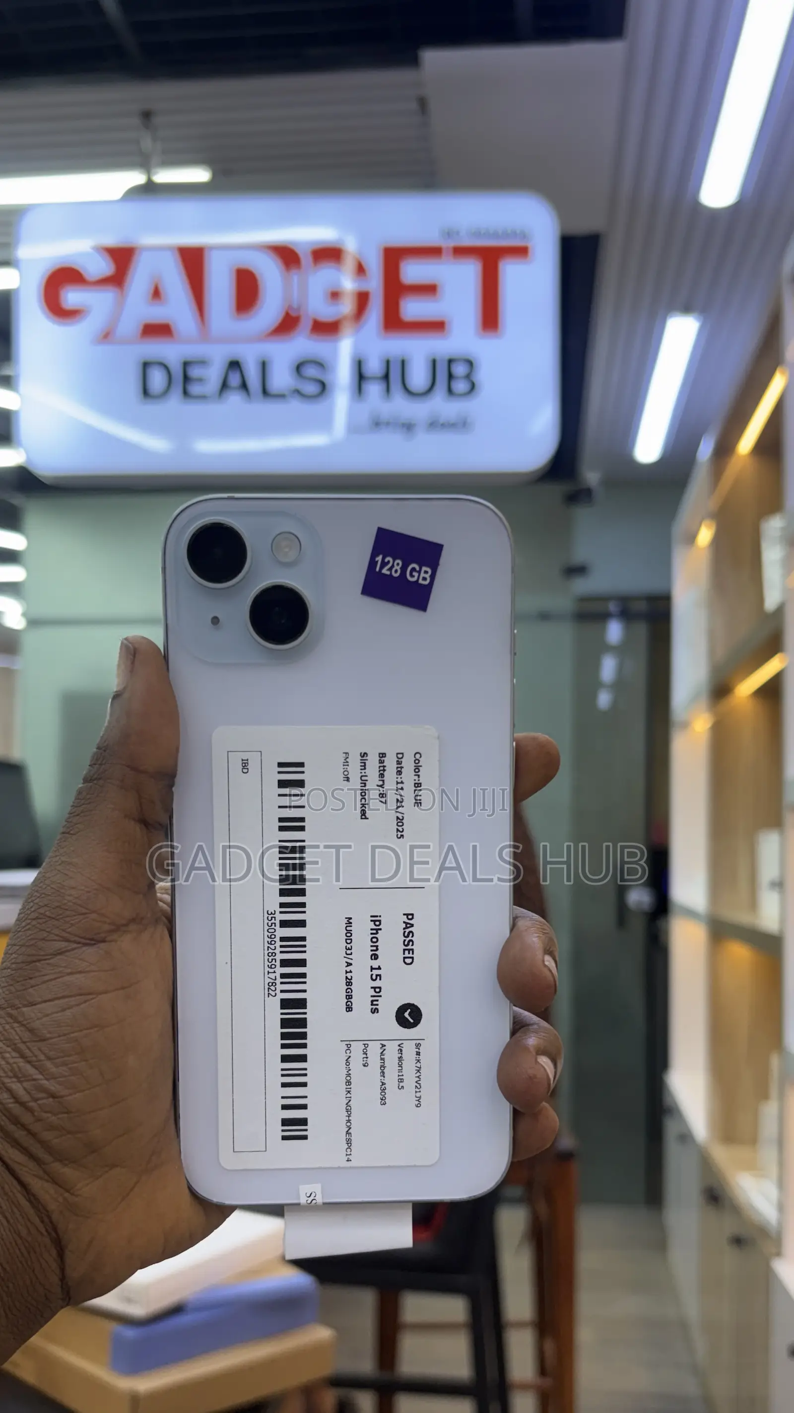 Apple iPhone 15 Plus 128 GB Blue
