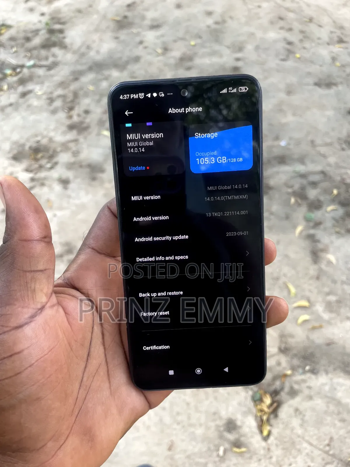 Xiaomi Redmi Note 12 Pro 256 GB Black