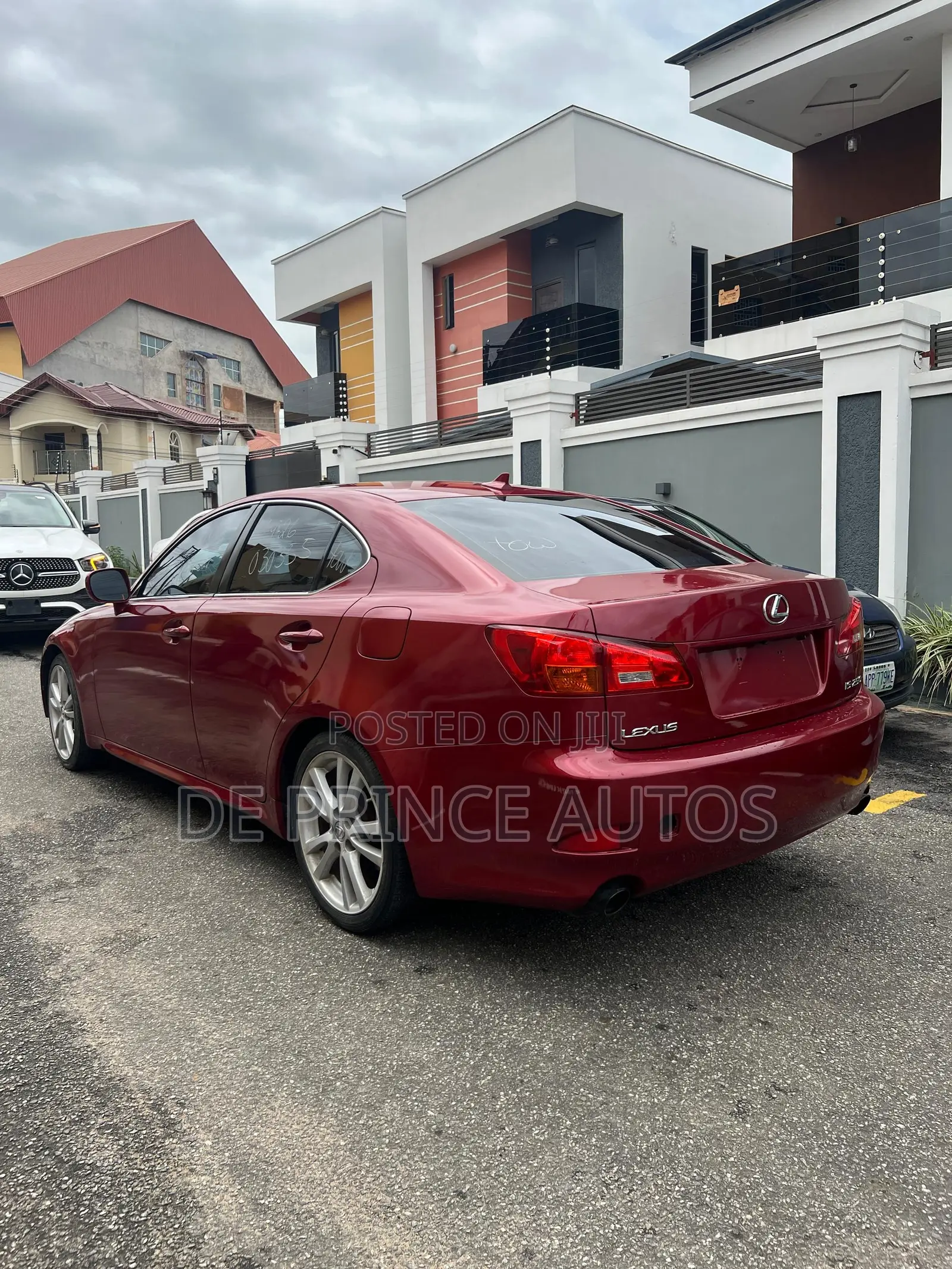 Lexus IS 2009 Red
