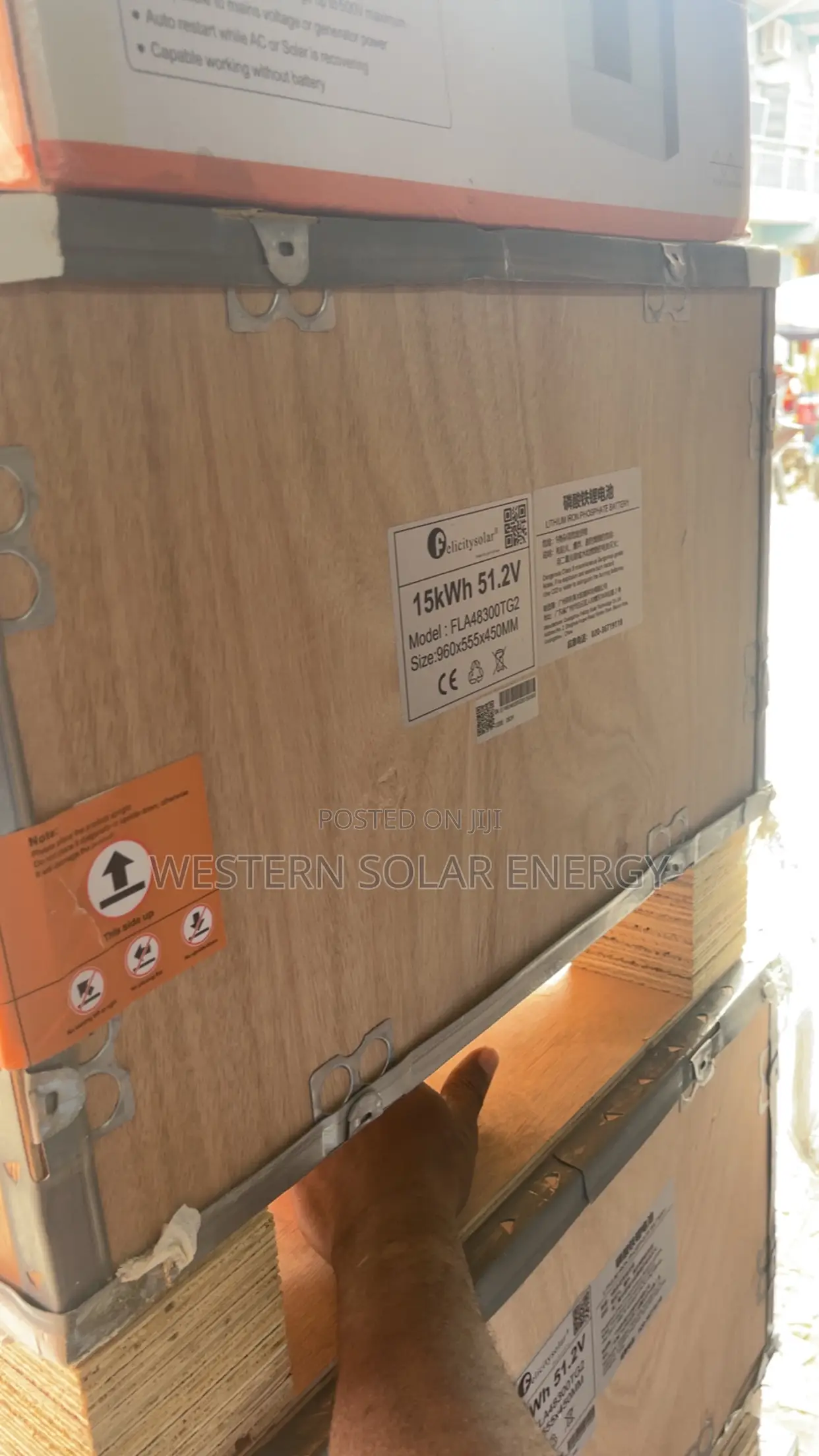 Felicity 15kwh Lithium Battery Fla