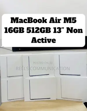 New Laptop Apple MacBook Air 2026 M5 16GB Apple M5 SSD 512GB