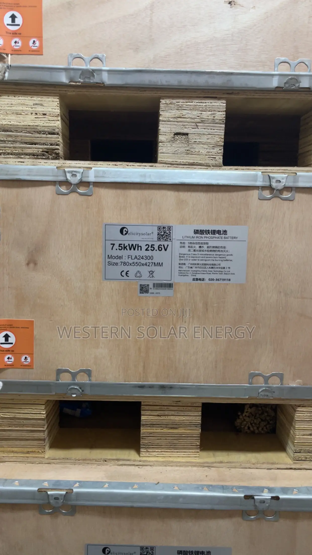 Felicity 7.5kwh Lithium Battery