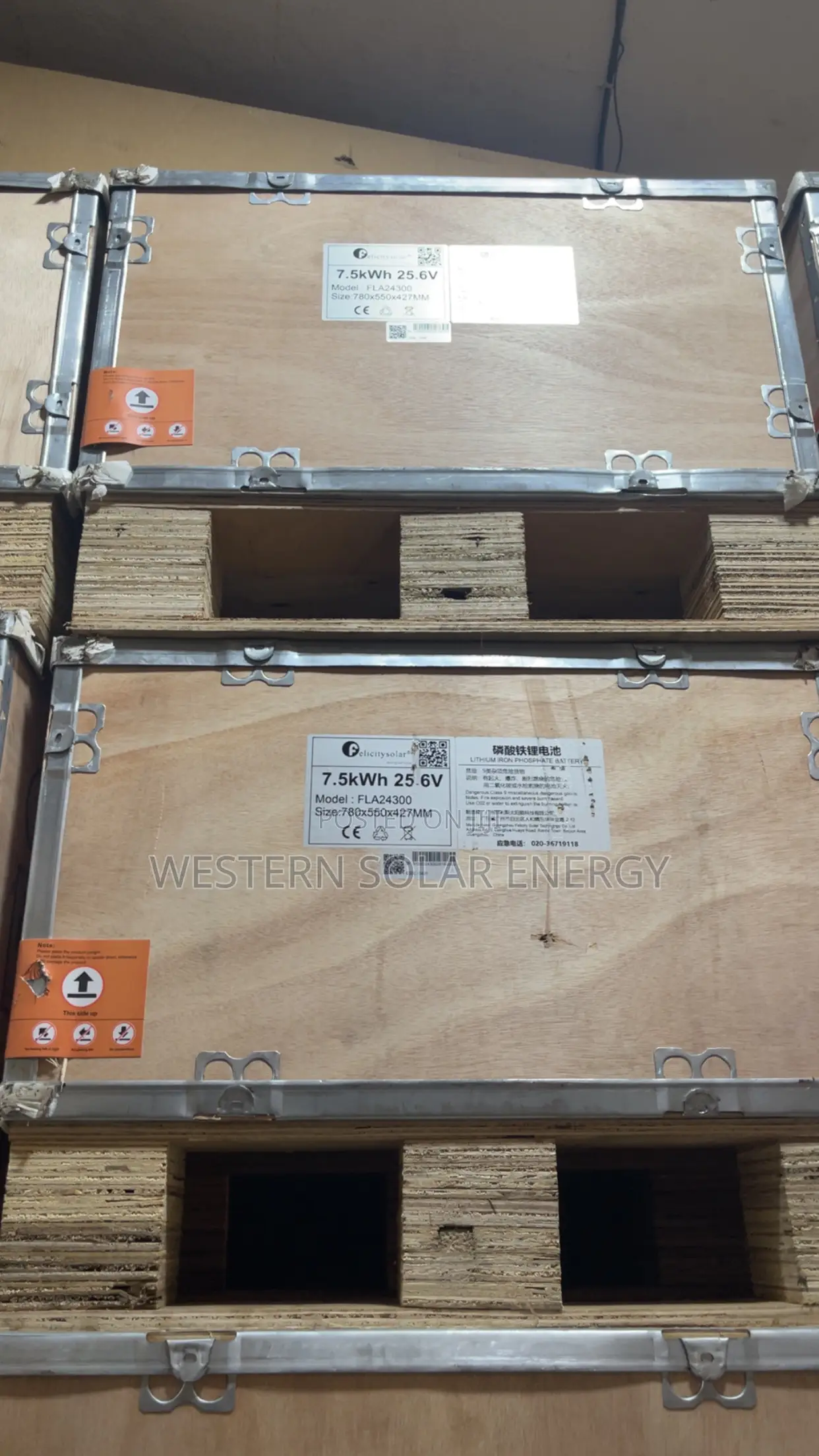 Felicity 7.5kwh Lithium Battery