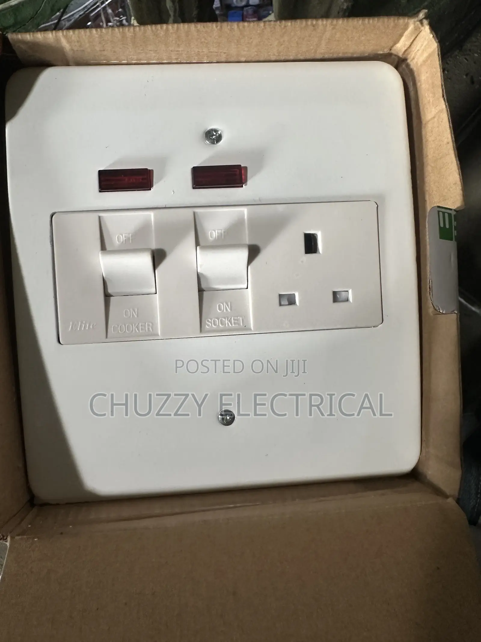 Mk.Uk 45a White Cooker Switch
