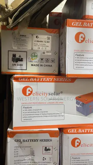 Felicity 2.5kwh 12v Lithium Batteries