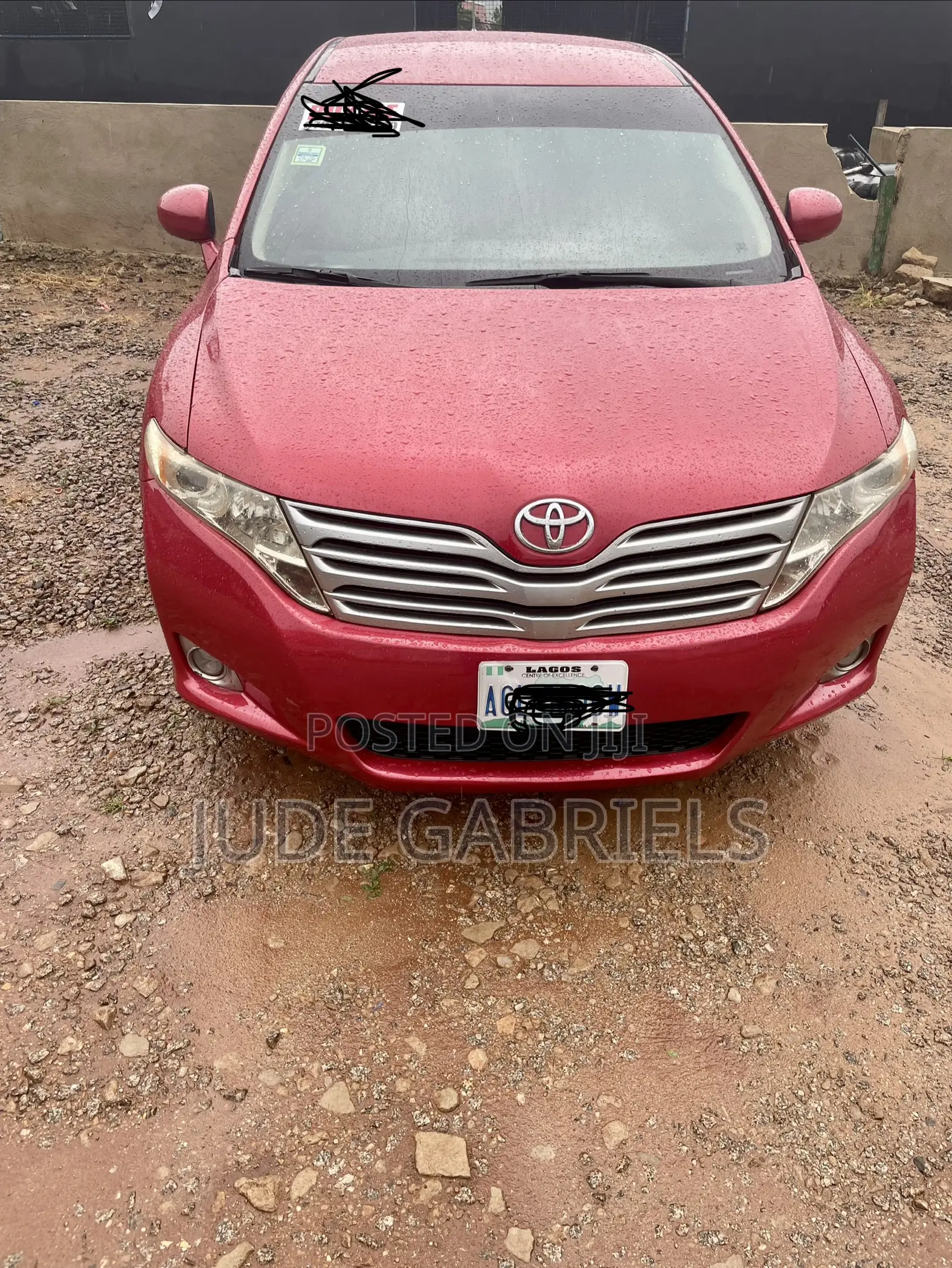 Toyota Venza 2010 Red