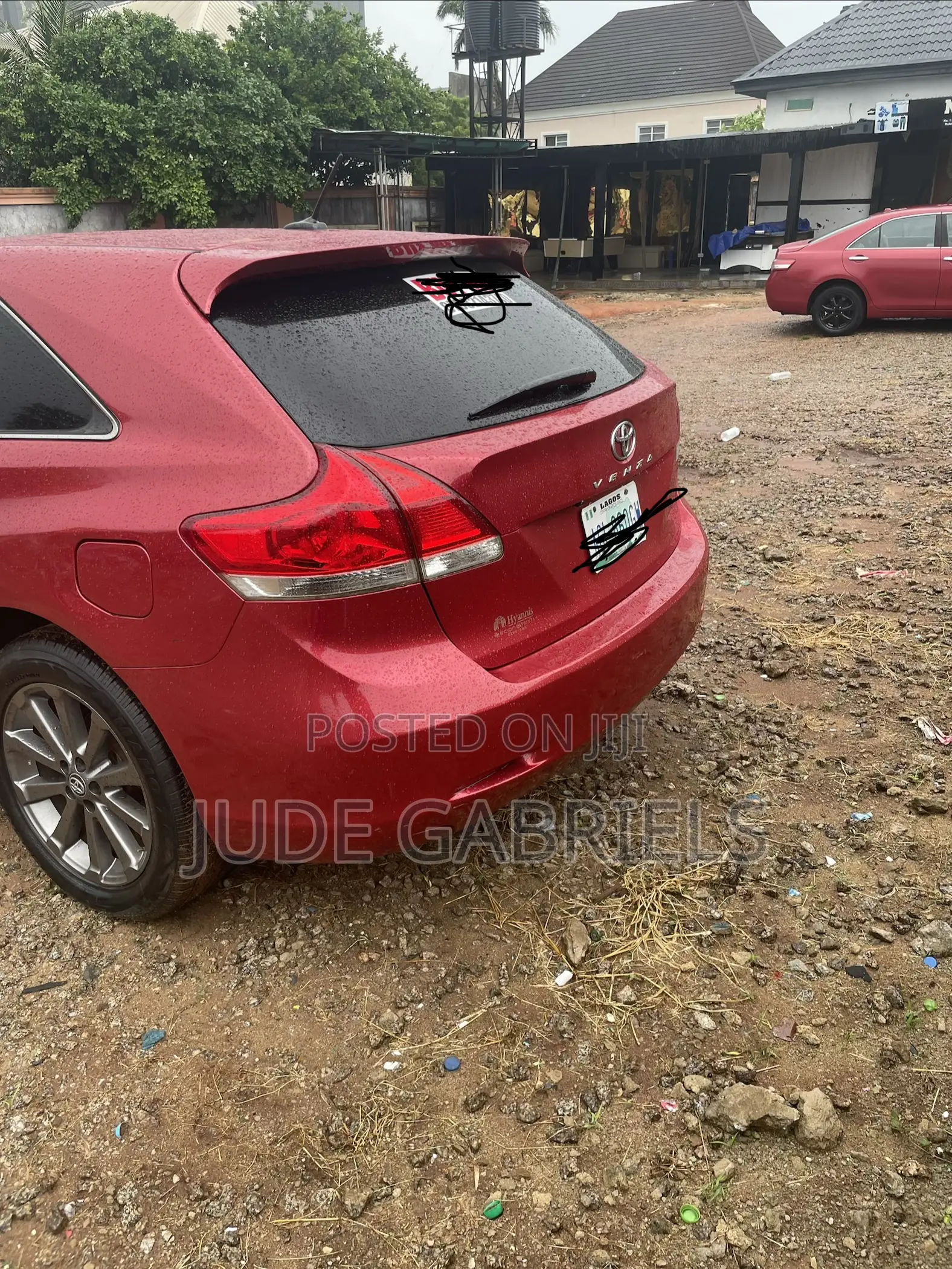 Toyota Venza 2010 Red