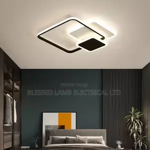 Modern Led Ceiling Light – Luxury Square Flush Mount