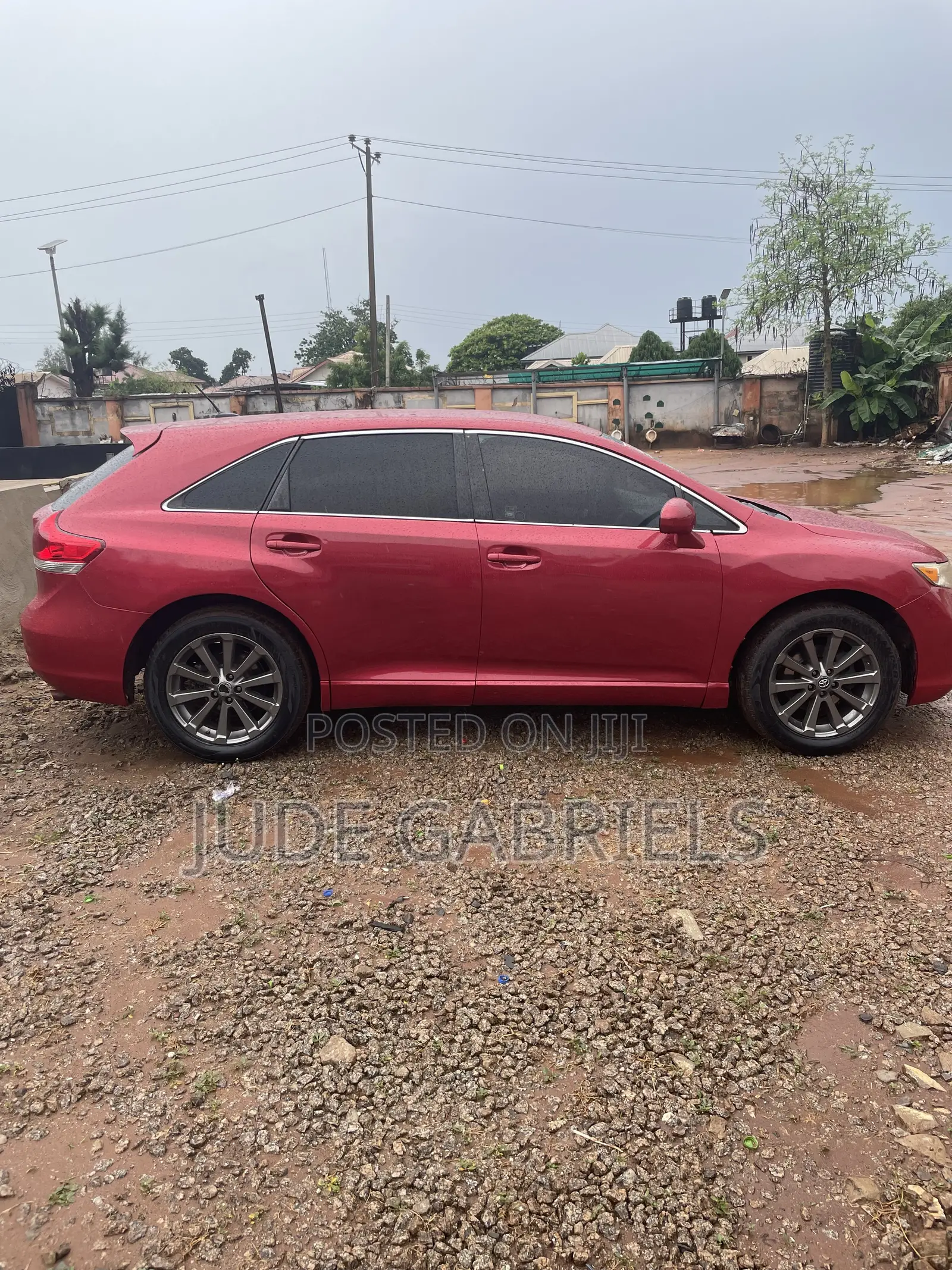 Toyota Venza 2010 Red