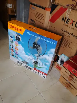Brand New Qasa 18 Inch Rechargeable Standing Fan -QRF-7918