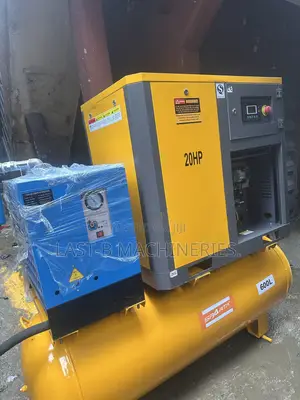 All in One Sparta Screw Compressor Machine