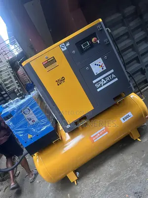 All in One Sparta Screw Compressor Machine