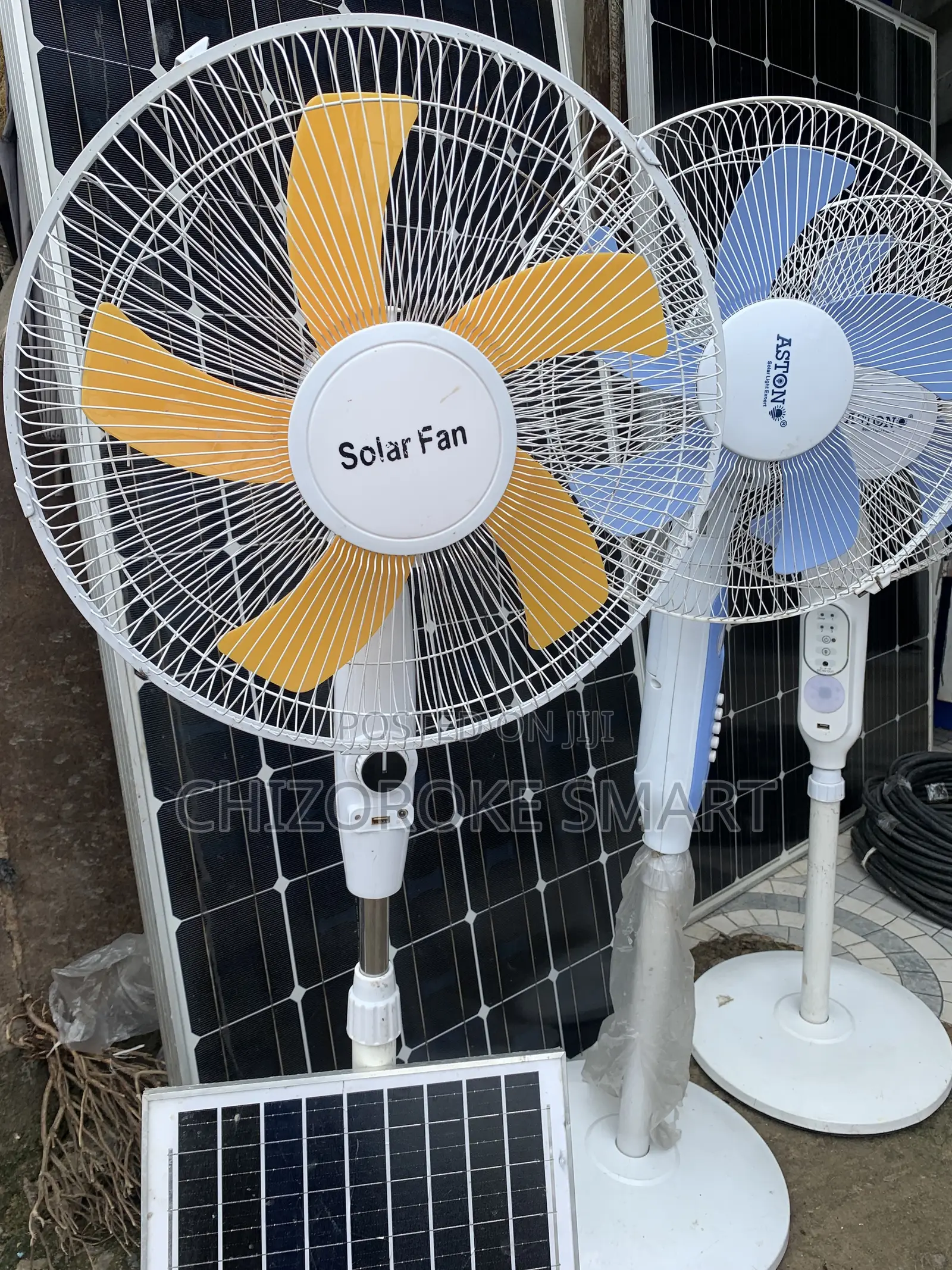 Solar Standing Fan