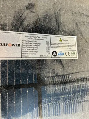 650w Kulpower Solar Panel (High Efficiency Monocrystalline Panel)