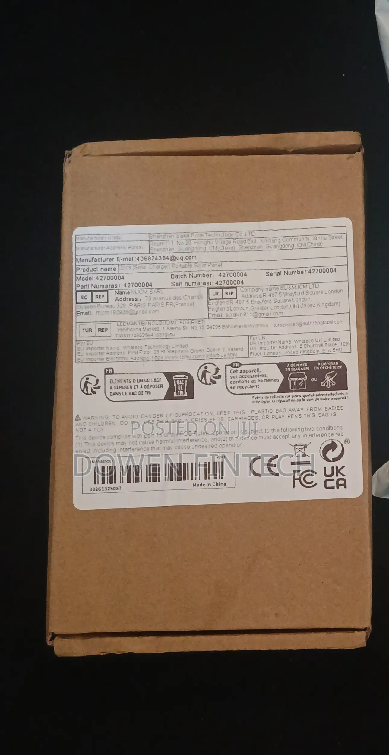 2w Solar Panel