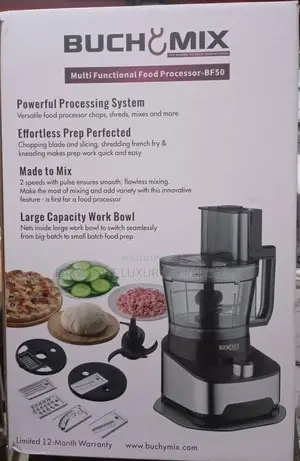 Buchymix Multifunction Food Processor Bf50