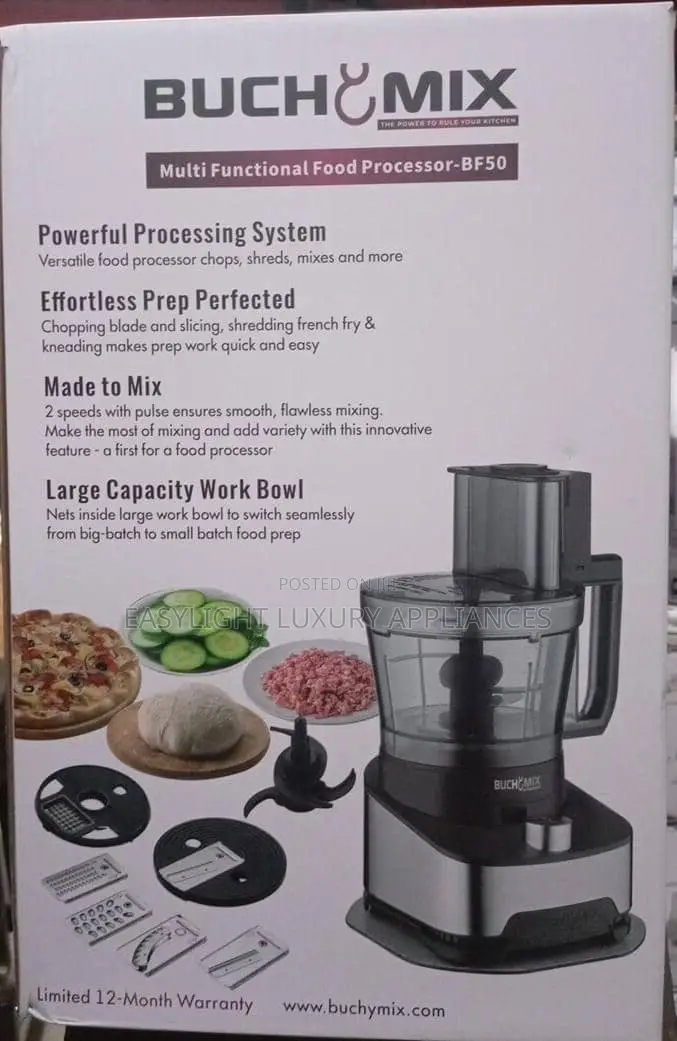 Buchymix Multifunction Food Processor Bf50
