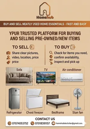 Buy and Sell Your Neatly Used Home Essentials - Fast and Easy