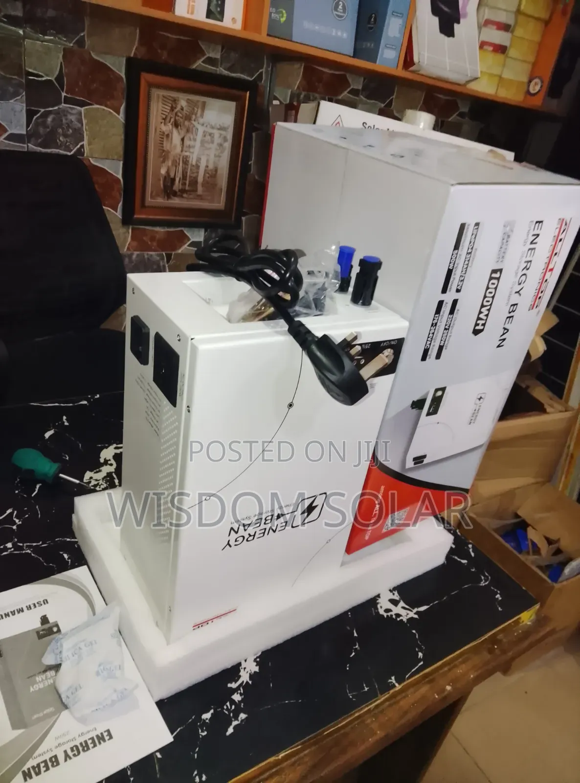 Energy Bean 1000w Solar Generator 500w