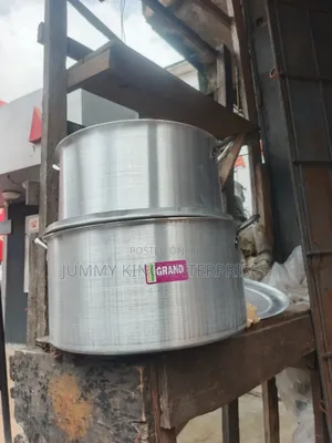 Original Aluminum Pot Set 0f 2 (Big Sizes)