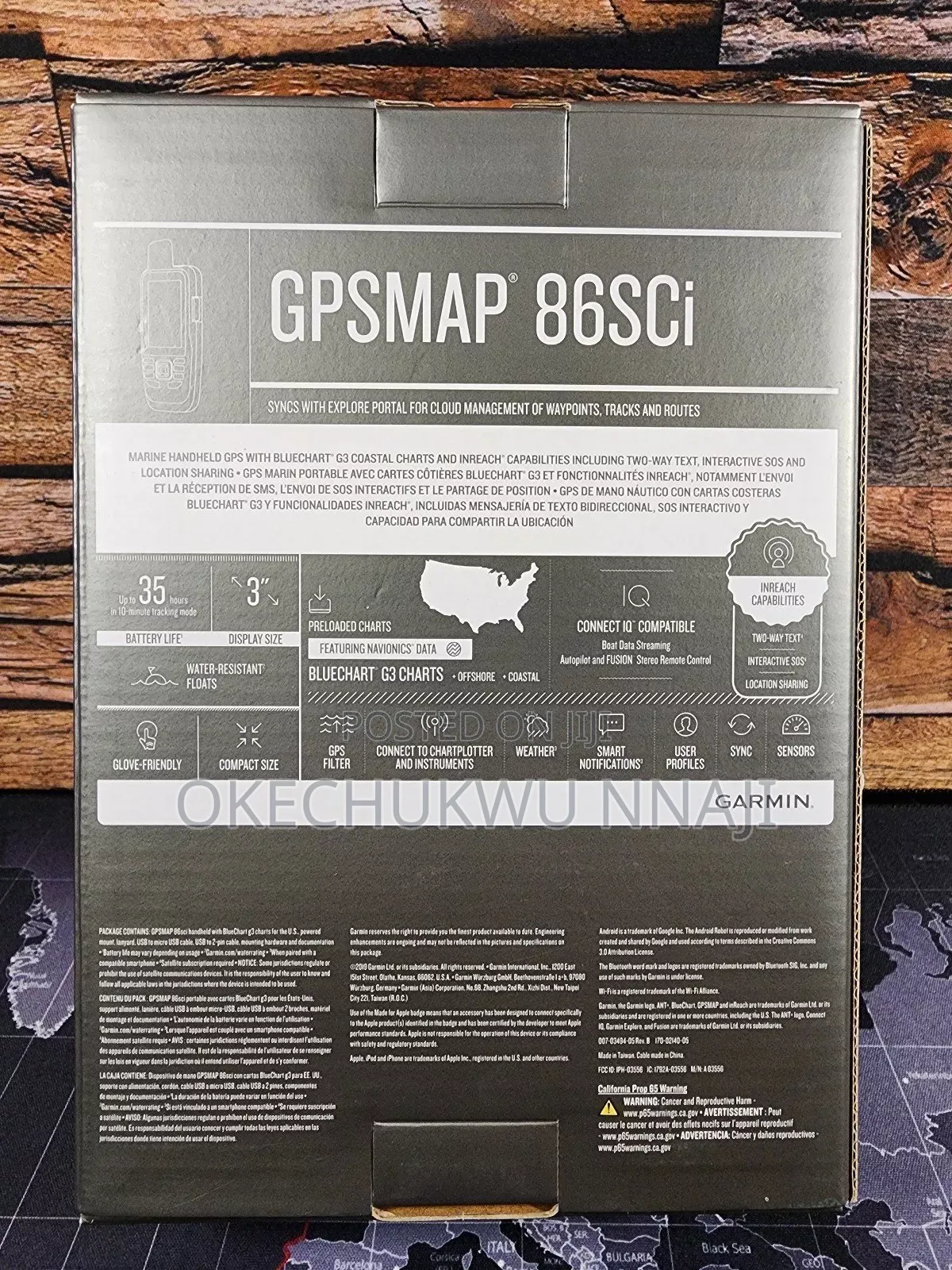 Gpsmap 86sci, Floating Gps + Preloaded Bluechart G3 Coastal Charts