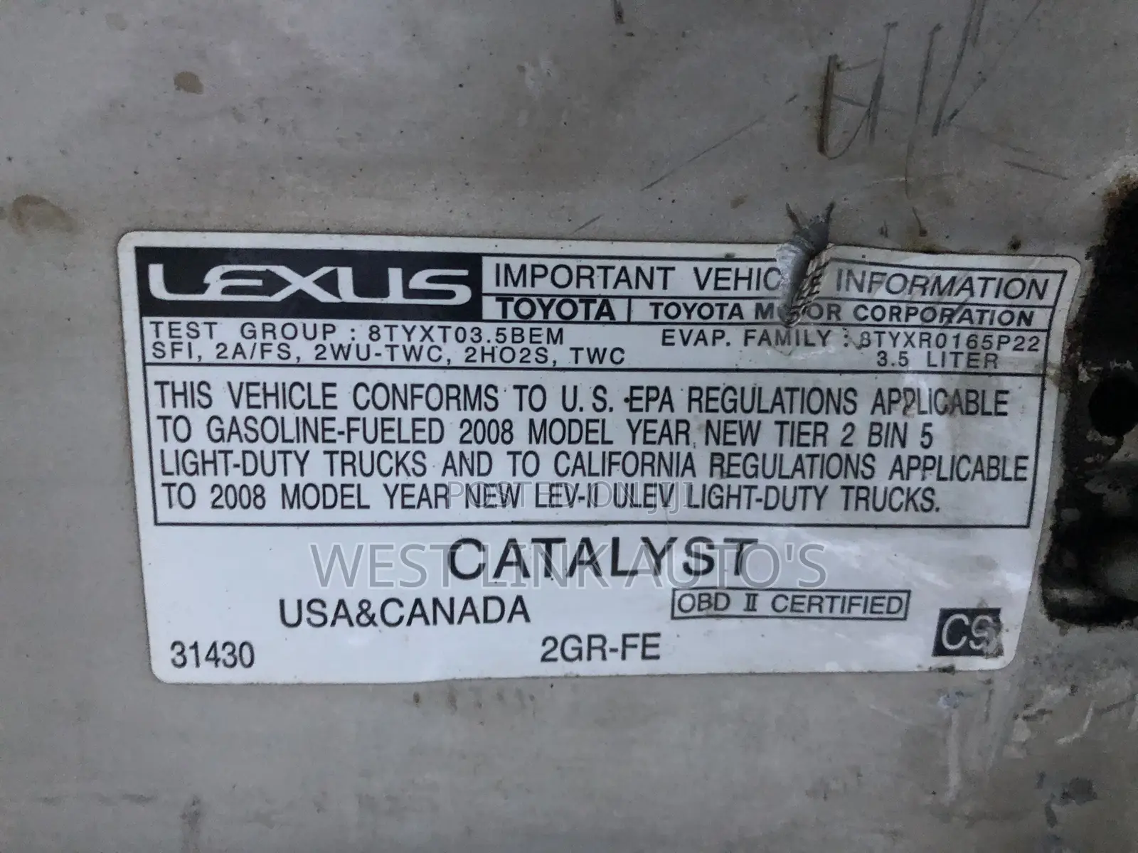 Lexus RX 350 AWD 2008 Silver