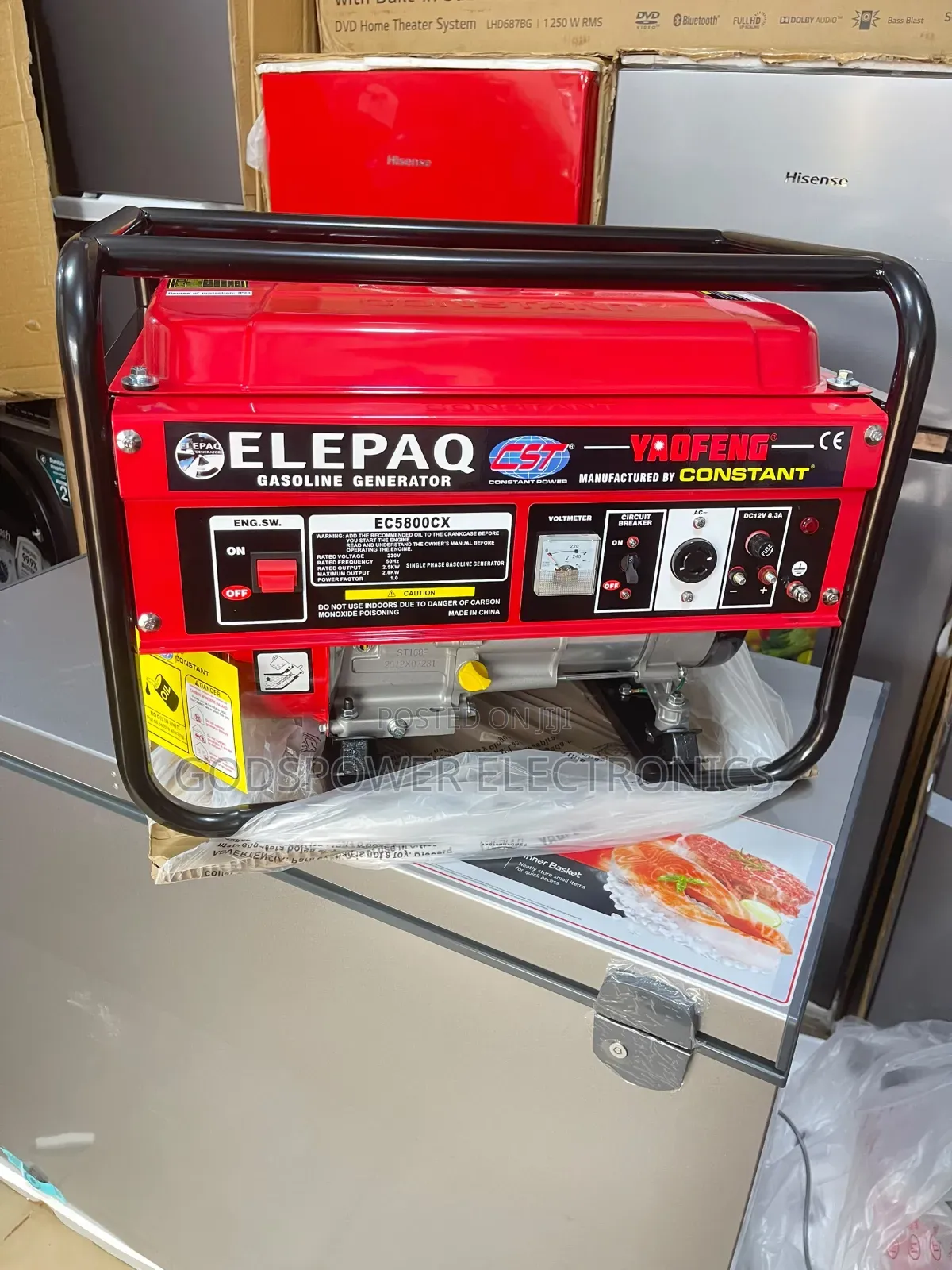 Original Elepaq Constant 3.8kva Generator