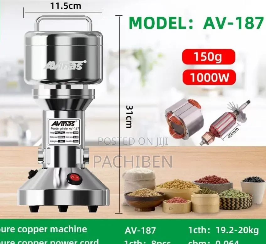 Avinas 187 Switf Dry Grinder
