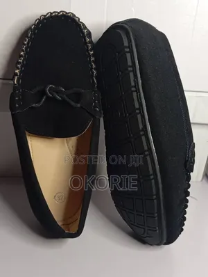 Children's Moccasins,Boys' Slip-on Soft-soled Baby Shoes,Leather Shoes