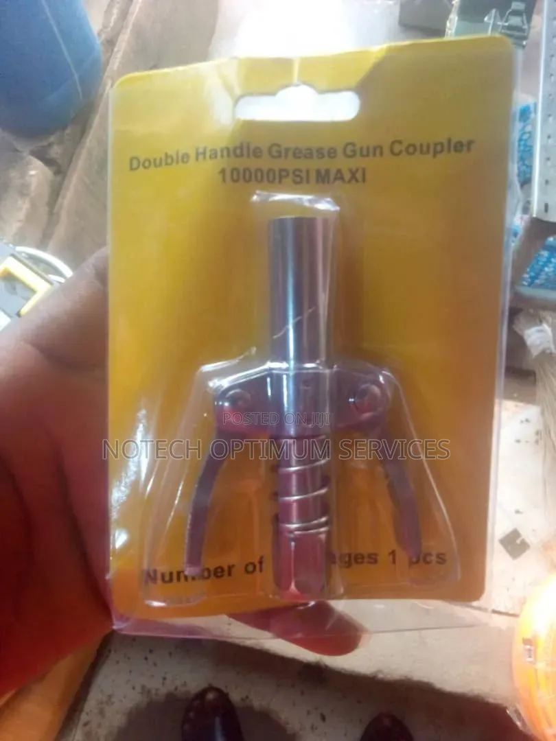 Double Hand Grease Gun Coupler
