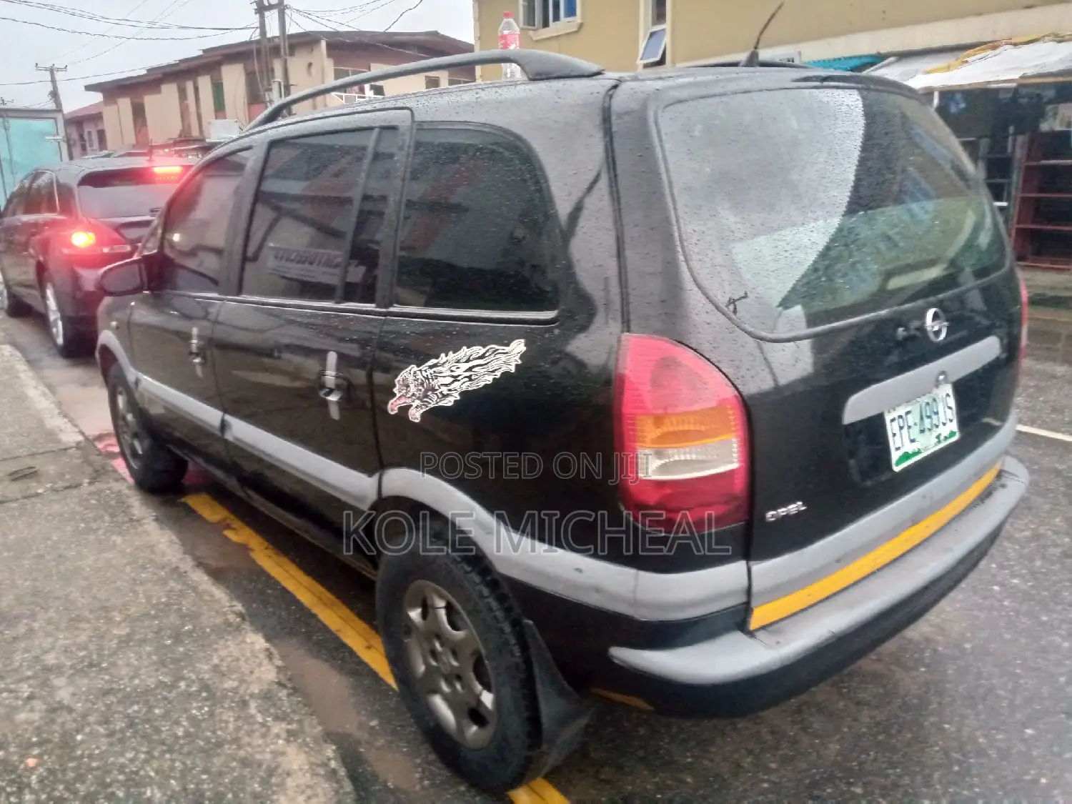 Opel Zafira 2001 Black