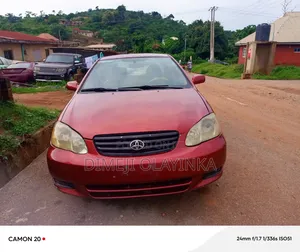 Toyota Corolla 2004 Red
